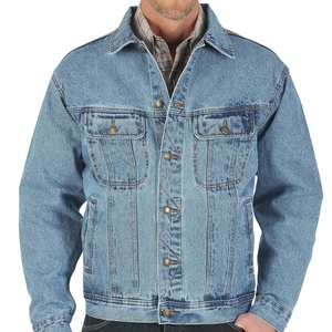 Veste en jean à bas prix et au design personnalisé pour hommes Manteau en jean 100% coton pour hommes Vente en gros de vestes en jean fournisseur - Product Image 1
