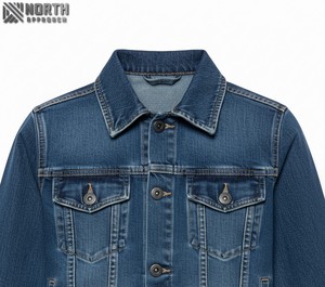 Hot Sale Children Baby <b>Toddler</b> Little Boys Girls Outwear Jean Denim Coats Kids Denim <b>Jacket</b> For Autumn - Jeans <b>Jacket</b> for Men - Product Image 3