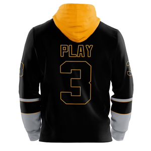 Pull à capuche de hockey sur glace avec capuche pour homme, pull avec personnalisation, vente en gros, nouveauté, 2023 - Product Image 6