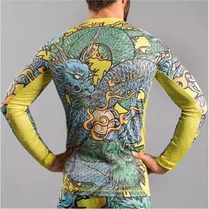 เสื้อรัดรูป MMA BJJ สำหรับออกกำลังกายเล่นเซิร์ฟเสื้อฝึกซ้อมแห้งเร็วสั่งได้ทั้งชายและหญิงมา2026 - Product Image 2