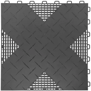 กระเบื้องโรงรถ HYBRID-X 50ตารางฟุต17 \ "X 17 \" สีเทาเข้ม (กราไฟท์)-ทำในพื้นสหรัฐอเมริกา - Product Image 1