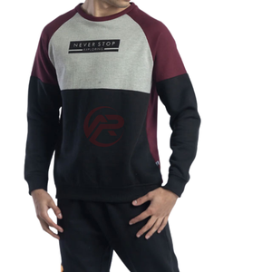 เสื้อสเวตเตอร์ขนแกะของผู้ชายไซส์ใหญ่เสื้อสวมหัวพิมพ์ลาย ODM เสื้อวอร์มให้ความอบอุ่นในฤดูหนาวเสื้อเป็นมิตรกับสิ่งแวดล้อม - Product Image 6