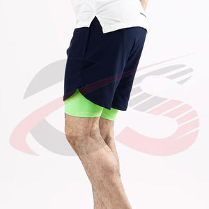 Workout Fitness Athlétique Respirant Hommes Compression Shorts Quick Dry Sportswear Compression Shorts Pour Adultes - Product Image 2