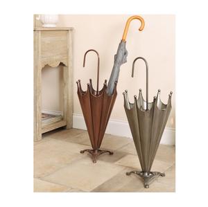 Support de parasol en métal robuste avec base en acier robuste conçu pour les parasols de patio extérieur et les parasols de jardin - Product Image 3