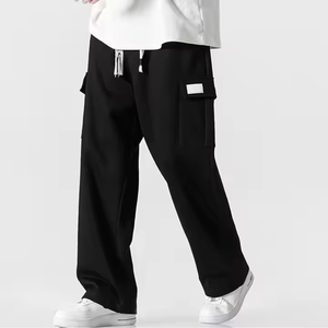 Ropa de calle, trajes de sudor lavados con ácido, sudaderas con cremallera, conjunto de chándal, Parche de socorro para lavado ácido, pantalones de chándal acampanados, pantalón holgado para correr - Product Image 5