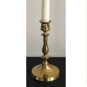 Porte-bougie conique en métal de la plus haute qualité, support décoratif pour bougie, chandelier pour mariage - Product Image 4