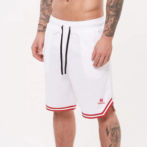 Shorts de Playa de Punto Satinado para Hombre, Corte Regular, con Logotipo Estampado en la Parte Delantera, Estilo Vintage, Transpirables y de Secado Rápido - Product Image 6