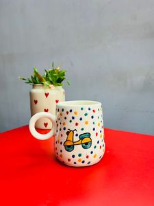 Taza de cerámica para bicicleta, taza de café para oficina, estudiante, pareja, regalo, desayuno en casa, taza de diseño de café con leche, 350ml - Product Image 2