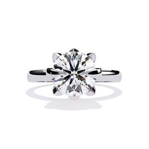 แหวนเพชรเพาะเลี้ยงในห้องปฏิบัติการ 3 กะรัต โดย Atyanta Jewels - Product Image 4