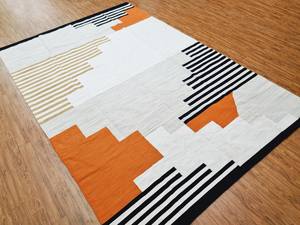 Alfombra de algodón tejida a mano de estilo marroquí moderno con mechones y lavable para decoración del hogar para sala de estar dormitorio comedor - Product Image 5
