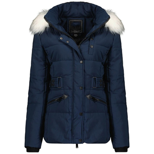 Thermal <b>Waterproof</b> <b>Women's</b> <b>Parka</b> Coat with Fur Trim Hood Customizable Zipper & Logo Autumn <b>Parka</b> Jacket Wholesale Rate With OEM - Product Image 5