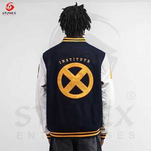 2024 Wholesale <b>Men</b> Varsity Jackets Letterman Jackets Custom Baseball Letterman Varsity Bomber Jacket - Product Image 3