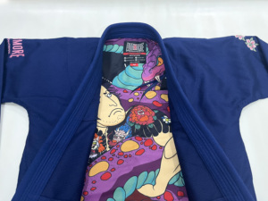ชุดใส่ได้ทั้งชายและหญิงของชาวบราซิล Jitsu Jitsu ชุดกิมิโนผ้าฝ้าย100% BJJ ปรับแต่งได้ชุดศิลปะการต่อสู้สำหรับผู้ใหญ่ - Product Image 2