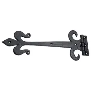 Premium quality black hinges vintage decorative new design manufacturer from India handmade hand forged