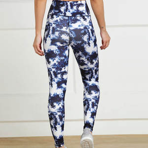 Leggings tendance à sublimation, pantalon de sport imprimé intégral, leggings de yoga, matière douce, respirante et extensible - Product Image 2