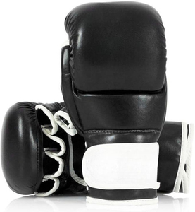 Gants de boxe imprimés sur mesure en cuir de vachette véritable vente en gros en cuir PU couleur d'emballage avec logo OEM matériau origine lieu modèle client - Product Image 1