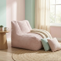 Fauteuil de sol géant moderne inclinable et rafraîchissant pour adultes, chaise-lit carrée en tissu avec mousse haute densité, hauteur réglable