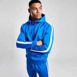 Vente en gros de sweats à capuche zippés 1/2 pull-over veste de survêtement Manful Up sweat à capuche brodé personnalisé sweat à capuche glo gang fermeture éclair complète - Product Image 2