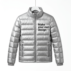 Blouson matelassé à marque privée avec couleurs, tailles et logo personnalisés, fournisseur de vêtements OEM ODM - Product Image 6