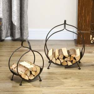 Modern Luxury Metal Log <b>Firewood</b> <b>Storage</b> Rack Stand Holder Home and Garden <b>Storage</b> <b>Indoor</b> and Outdoor Fireplace Accessories - Product Image 5