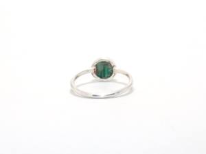 Malachite dernière bague de conception classique belle bague en argent malachite faite à la main en argent Sterling 925 bagues personnalisées bijoux en gros - Product Image 6