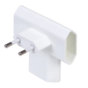 Adattatore Bipolare a Tripla Uscita Bianco 10A (Simon CL115801) - Product Image 2