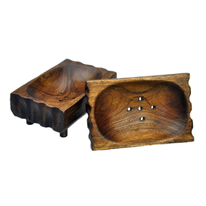 Jabonera de fibra natural para baño Jabonera para ducha con base de silicona antideslizante al mejor precio - Product Image 2