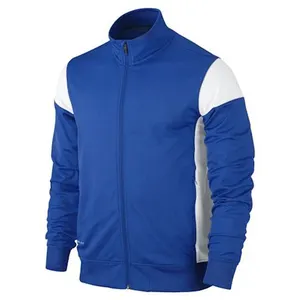 Veste de piste de Football pour hommes, vêtements actifs, survêtement Slim Fit, équipe de Club de Football, vestes de piste, Sport, course, échauffement, veste en Polyester