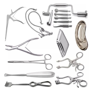 Sistema de Retracción Craneal Manual de Acero Inoxidable de 11 Piezas |   Juego de Retractores Quirúrgicos para Neurocirugía |   Cirugía Craneal Ajustable - Product Image 5