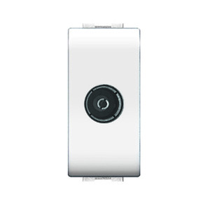 Arte della vita. 4048/1wh Presa Coassiale TV Diretta Bianca - Product Image 1