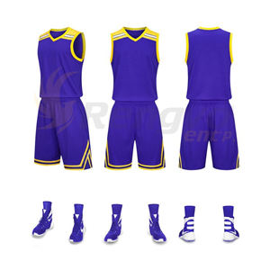 Uniformes y Conjuntos de Baloncesto Unisex, Transpirables, Tallas Grandes - Product Image 3