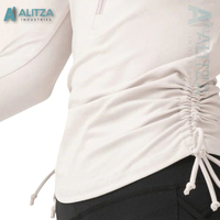 Baju Renang Wanita Lengan Panjang Cepat Kering Anti UV, Bikini Surfing Buatan Tangan, Dapat Dicuci, Ukuran & Warna Dapat Disesuaikan, Gaya Pantai