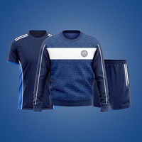 Camiseta de fútbol hurling con sublimación completa, pantalones cortos y top de media cremallera para clubes irlandeses, uniformes de equipo.