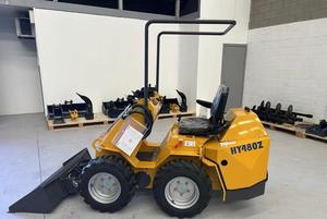 รถตักล้อยางขนาดเล็ก HONOR ASV 1.0 ตัน รุ่น Crawler Loader สำหรับงานไม้และงานหนัก พร้อมแรงยกสูง - Product Image 4