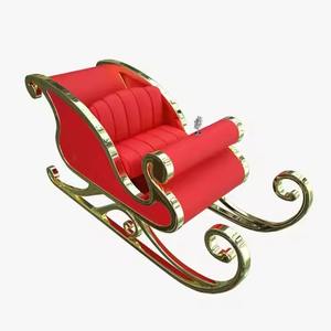 Trineo de Navidad de Metal pintado a mano, decoración de mesa, adorno de vacaciones único para decoración de Navidad - Product Image 6