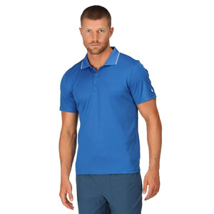 Vêtements actifs personnalisés hommes Polo T Shirt séchage rapide hommes évacuation de la transpiration Golf polos Logo personnalisé Polyester Slim Fit Polo - Product Image 1