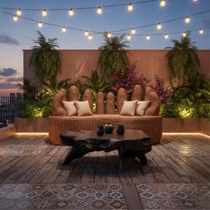 HYACINTH ROYAL ASTHA <b>SOFA</b> NATURAL MATERIAL <b>FOR</b> HOME FURNITURE - Product Image 2