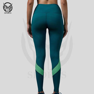 Nueva moda mallas de entrenamiento de cintura alta logotipo personalizado de alta calidad Control de barriga Yoga Push up Leggings para mujeres - Product Image 2