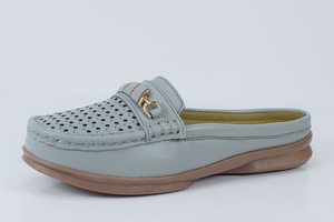 Meilleure vente de mocassins mules pour femmes avec logo personnalisé mocassins confortables avec semelle extérieure souple et respirante en TPR pour l'été - Product Image 2