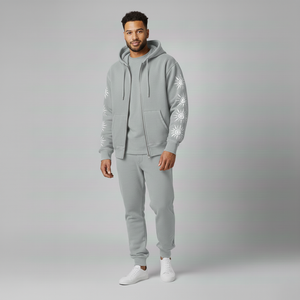 Chaqueta Acolchada para Hombre, Estilo Urbano, Corta, Desgastada, con Cierre, Personalizada con DTG, Estilo Oversize, OEM - Product Image 1