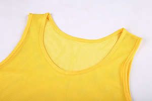 Chalecos Deportivos de Poliéster de Secado Rápido para Entrenamiento de Fútbol para Hombre, Chaleco Deportivo para Adultos con Impresión de Logotipo y Nombre de Equipo Personalizado, Conjunto de Camisetas de Fútbol - Product Image 6