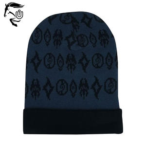 Best Selling Custom Made Unisex <b>Beanie</b> Caps High Quality 100% <b>Wool</b> <b>Beanies</b> Hats for Adults New Fashion Wholesale - Product Image 2