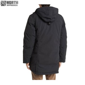 Custom Logo Winter Fashion Men Long Parka <b>Jacket</b> Outdoor Warm <b>Padded</b> With Cotton <b>Hood</b> Windproof Reversible <b>Jacket</b> For Man Mens - Product Image 3