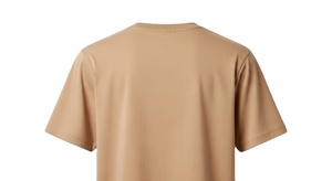 T-shirt personnalisé pour homme en coton teint en fil, uni, écologique, à manches courtes, vierge, grammage lourd 230g, imprimé sérigraphié - Product Image 5