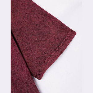 T-shirt personnalisé pour hommes, couleur unie avec motif, style décontracté à manches courtes, longueur ample, t-shirts confortables à la mode pour unisexe - Product Image 6