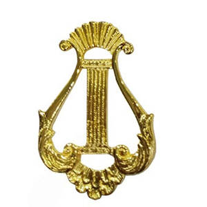 2025 MASONIC REGALIA GILT BIJOU pour COLLIER de AASR ROOFER - Product Image 3