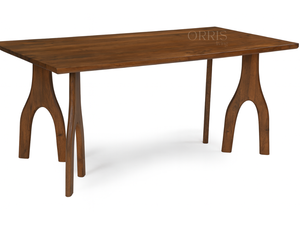 Mesa de Comedor Moderna de Madera Maciza, Granos Naturales Ricos, Construcción Robusta, Tamaño Personalizado, Acabado Elegante, Uso en Hoteles y Apartamentos de Lujo - Product Image 5