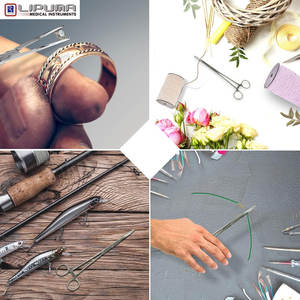 Instrumento de acero inoxidable de grado quirúrgico recto Premium de 9 pulgadas, pinzas Kelly manuales, pinzas de bloqueo para aplicaciones médicas - Product Image 2