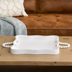 Plateau de service en bois de qualité supérieure fabriqué à partir de bois de manguier durable conçu pour la décoration de cuisine de ferme et l'expérience culinaire - Product Image 6