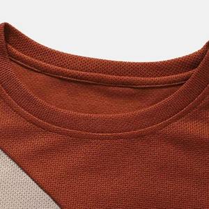 Sudadera OEM personalizable para hombre con decoración de patrón, sudadera para hombre, precio básico de color sólido, sudaderas mezcladas de algodón para hombre - Product Image 2